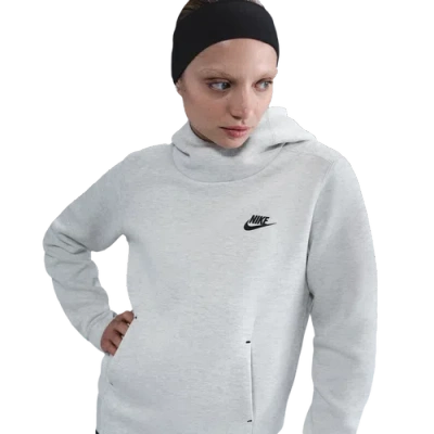 Nike Womens  Nsw Tech Fleece Hoodie In Gray