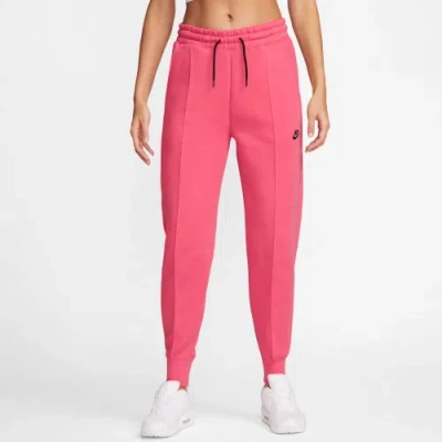 Nike Womens  Nsw Tech Fleece Mr Joggers In Astro Pink/black