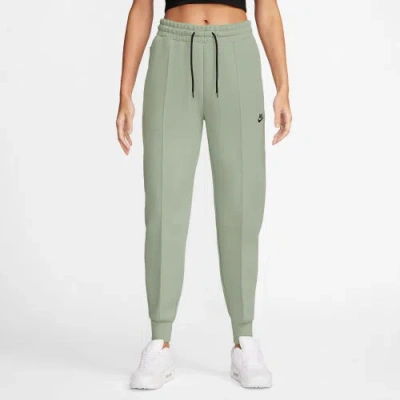 Nike Womens  Nsw Tech Fleece Mr Joggers In Black/olive