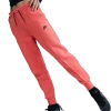 Nike Sportswear Tech Fleece Mid-rise Joggers In Pink