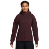 Nike Womens  Nsw Tech Fleece Wr Full-zip Hoodie In Burgundy