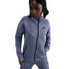 Nike Womens  Nsw Tech Fleece Wr Full-zip Hoodie In Blue