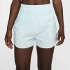 Shop Nike Womens  One Ultra High Rise 3" Df Short In Glacier Blue/reflective Silver