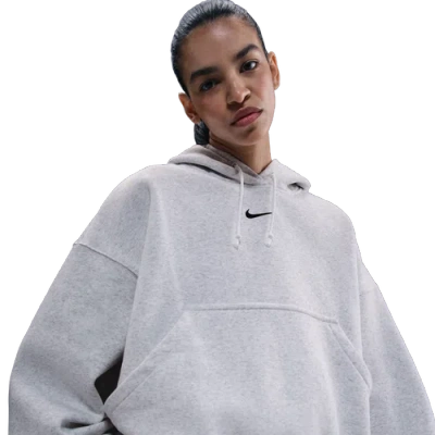 Nike Womens  Phnx Fleece Os Pullover Hoodie In Burgundy