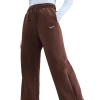Nike Womens  Phoenix Fleece High Rise Wide Pants In Brown