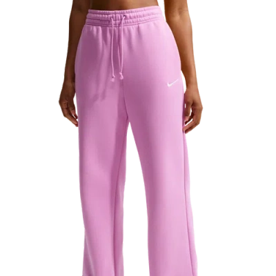 Nike Womens  Phoenix Fleece High Rise Wide Pants In Multi