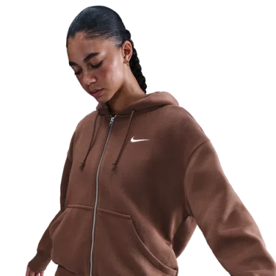 NIKE WOMENS NIKE PHOENIX FLEECE LONG SLEEVE FULL-ZIP