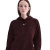Nike Womens  Phoenix Fleece Os Pullover Hoodie In Brown