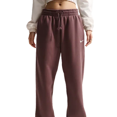 Nike Womens  Phoenix Hr Os Pants In Brown