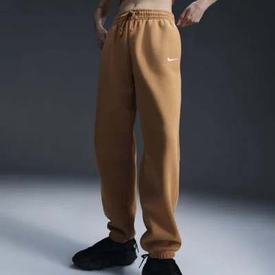 Nike Womens  Phoenix Hr Os Pants In Flax/sail