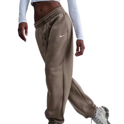 Nike Womens  Phoenix Hr Os Pants In Mink Brown/sail