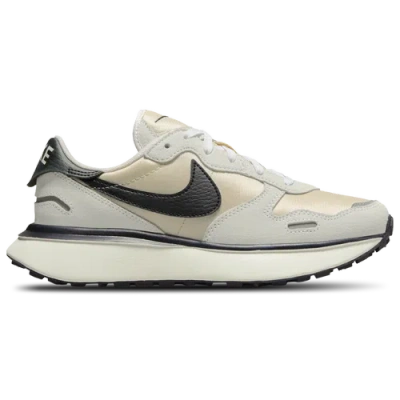 Nike Womens  Phoenix Waffle In Summit White/black/sanddrift