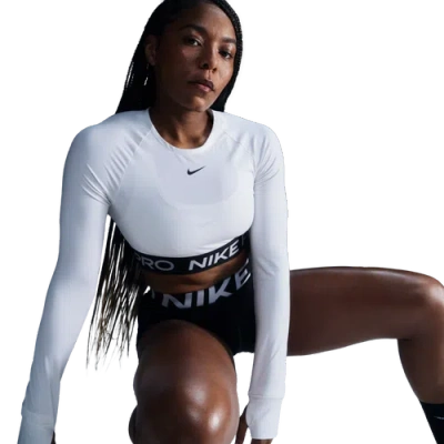 NIKE WOMENS NIKE PRO DRI-FIT 365 CROP LONG SLEEVE
