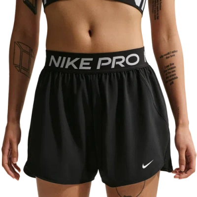 Nike Womens  Pro Drifit 365 3in Woven Short In Black