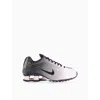 Nike Womens Regal Pink Black Black R Shox R4 Leather And Mesh Low-top Trainers