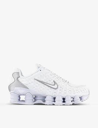 Nike Tl Shox Mesh Sneakers With Rubber Outsole In Multi