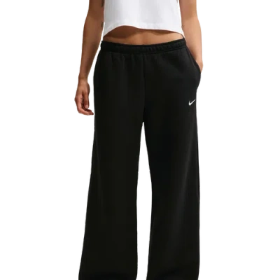 Nike Womens  Studio Fleece Std Wide Leg Pants In Animal Print