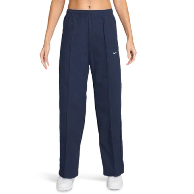 Nike Womens  Trend Woven Mid Rise Pants In Blue