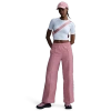 Nike Womens  Trend Woven Mid Rise Pants In Elemental Pink/elemental Pink