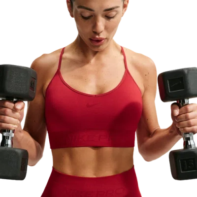 Nike Womens Pro Dri-fit Seamless Ls Bra