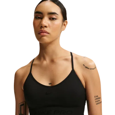 Nike Womens Pro Dri-fit Seamless Ls Bra