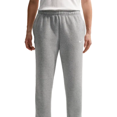 Nike Womens Studio Fleece Mid-weight Mid-rise Jogger In Gray