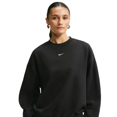Nike Womens Studio Fleece Oversized Crew