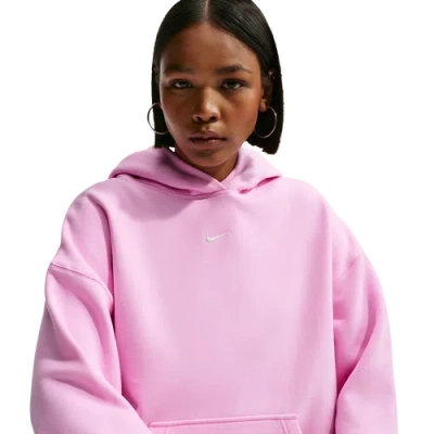 Nike Womens Studio Fleece Oversized Crew