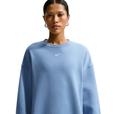 Nike Womens Studio Fleece Oversized Crew