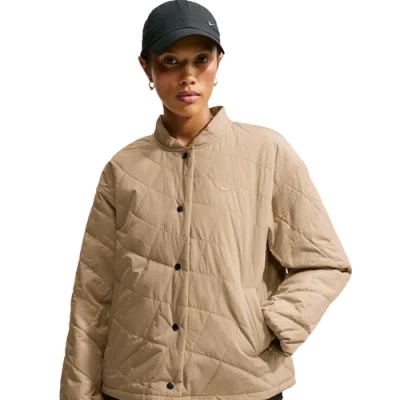 Nike Womens Tech-fit Crop Quilted Barn Jacket
