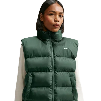 Nike Womens Tech-fit Synthetic Classic Vest In Camo Green/sail
