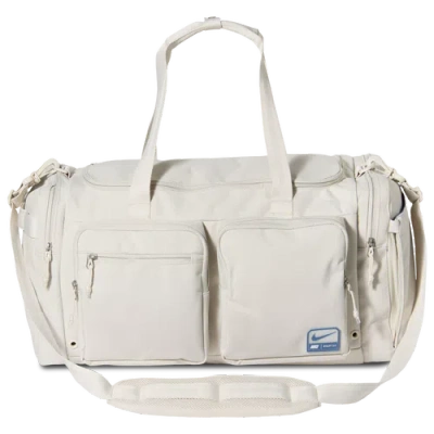 Nike Womens Utility Power Duffel In Lt Orewood Brown/indigo Storm/lt Orewood Brown