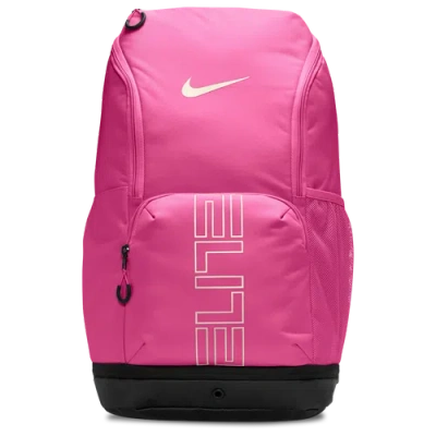 Nike Womens Varsity Elite Backpack In Black/pink/sail