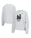 Nike Women'sâ Gray La28 Summer Olympics Boxy Long Sleeve T-shirt