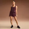 Nike Women'sskims Airy Mini Shorts In Red