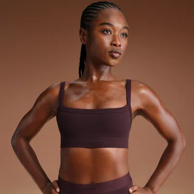 Nike Women'sskims Vintage Seamless Cami Bra In Red