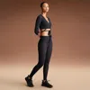 Nike Women'sskims Weightless Layers High-waisted V-panel Leggings In Black