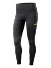 Nike Wonba Golden State Warriors Leggings In Gray