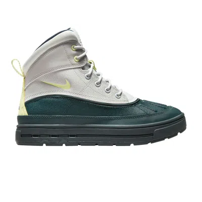 Pre-owned Nike Woodside 2 High Acg Gs 'photon Dust Deep Jungle' | Grey | Kid's Size 6.5 In Gray