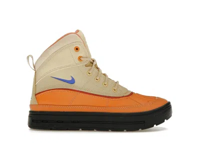 Pre-owned Nike Woodside 2 High Sneakers In Sesame/hot Curry/red Clay