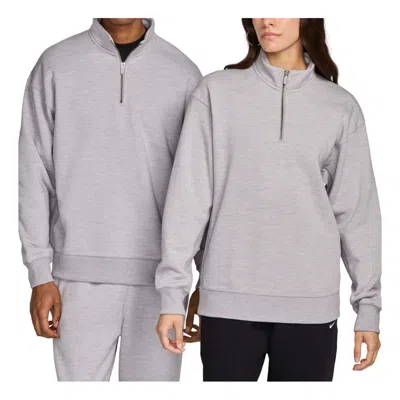 Nike Wool Classics 1/4-zip Top Asia Sizing 'grey' In Gray