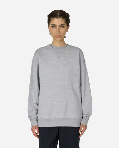 Nike Wool Classics Crewneck Sweatshirt Heather In Multicolor