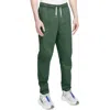Nike Woven Tapered Leg Pants In Fir/white