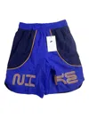 Nike Woven Track Shorts In Blue