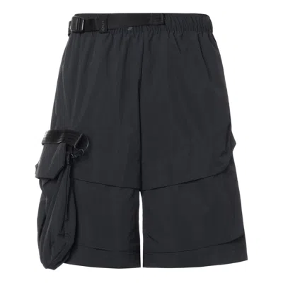 Nike Woven Unlined Cargo Solid Color Shorts Black