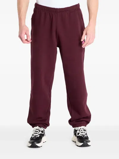Nike X Acg Lungs Logo-embroidered Track Pants In Burgundy