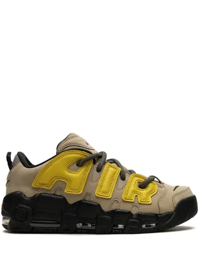 Nike X Ambush Air More Uptempo Low "limestone" Sneakers In Brown