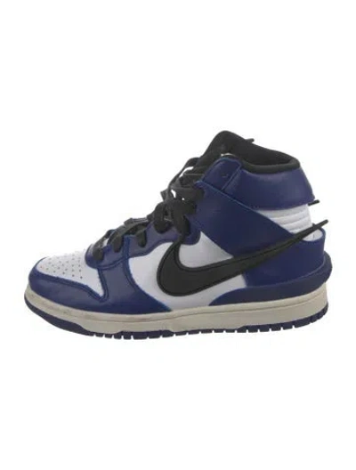 Pre-owned Nike X Ambush Dunk High Ambush 'deep Royal' Wedge Sneakers In Multi