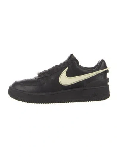 Pre-owned Nike X Ambush Leather Athletic Sneakers In Black