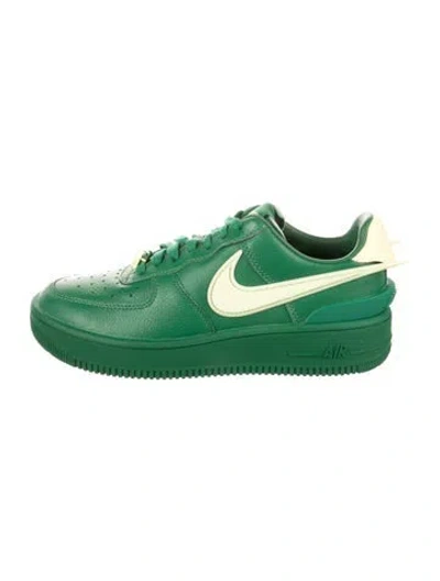 Pre-owned Nike X Ambush Leather Athletic Sneakers In Green